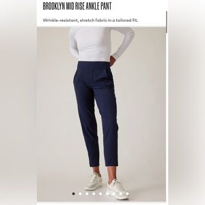 Athleta Navy Brooklyn Pant